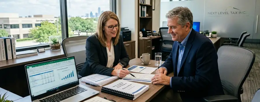 Professional accounting services consultation in Carrollton Texas