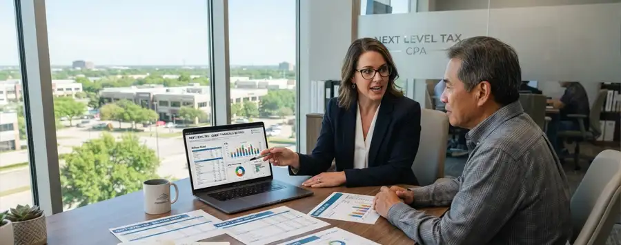 Financial reporting services consultation in Carrollton Texas